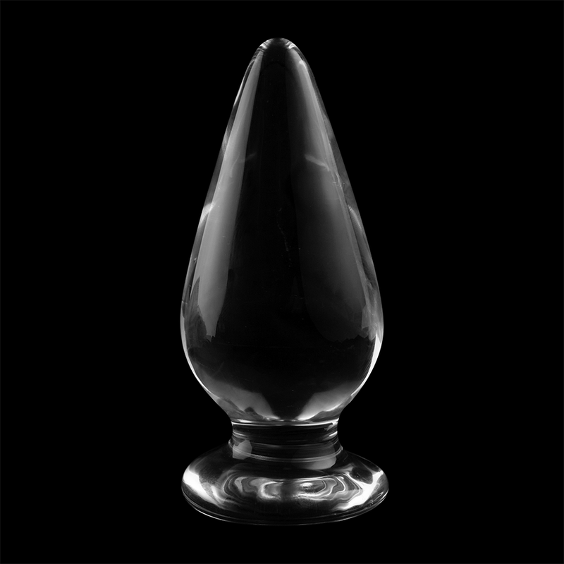 Nebula Series By Ibiza - Plug Anal Modèle 4 Verre Borosilicate Clair 11 Cm -o- 5 Cm