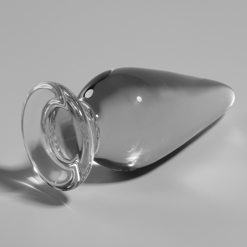 Nebula Series By Ibiza - Plug Anal Modèle 4 Verre Borosilicate Clair 11 Cm -o- 5 Cm