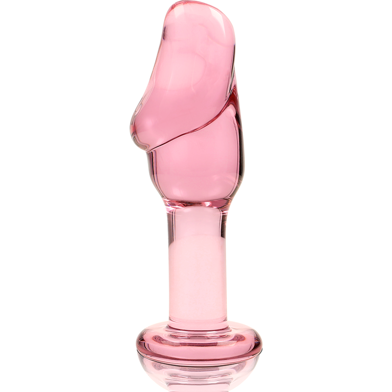Nebula Series By Ibiza - Plug Anal Modèle 6 Verre Borosilicate Rose 12.5 Cm -o- 4 Cm