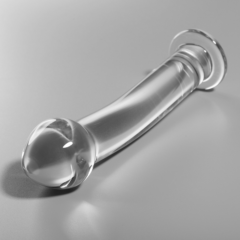 Nebula Series By Ibiza - Modèle 11 Gode en Verre Borosilicate Clair 16 Cm -o- 3 Cm
