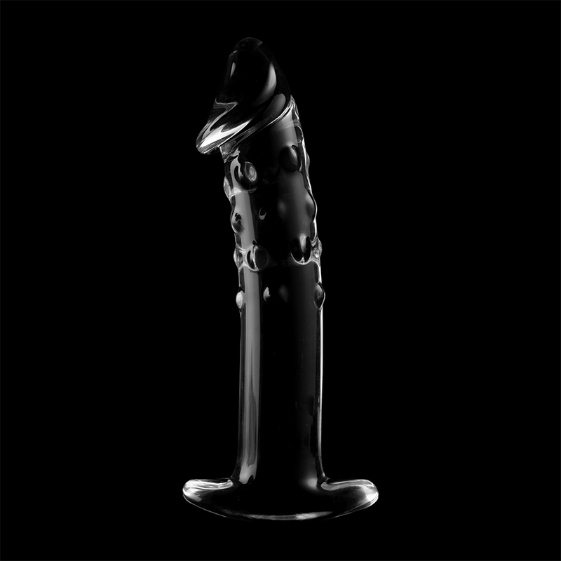 Nebula Series By Ibiza - Modèle 19 Gode en Verre Borosilicate Clair 18.5 Cm -o- 4 Cm