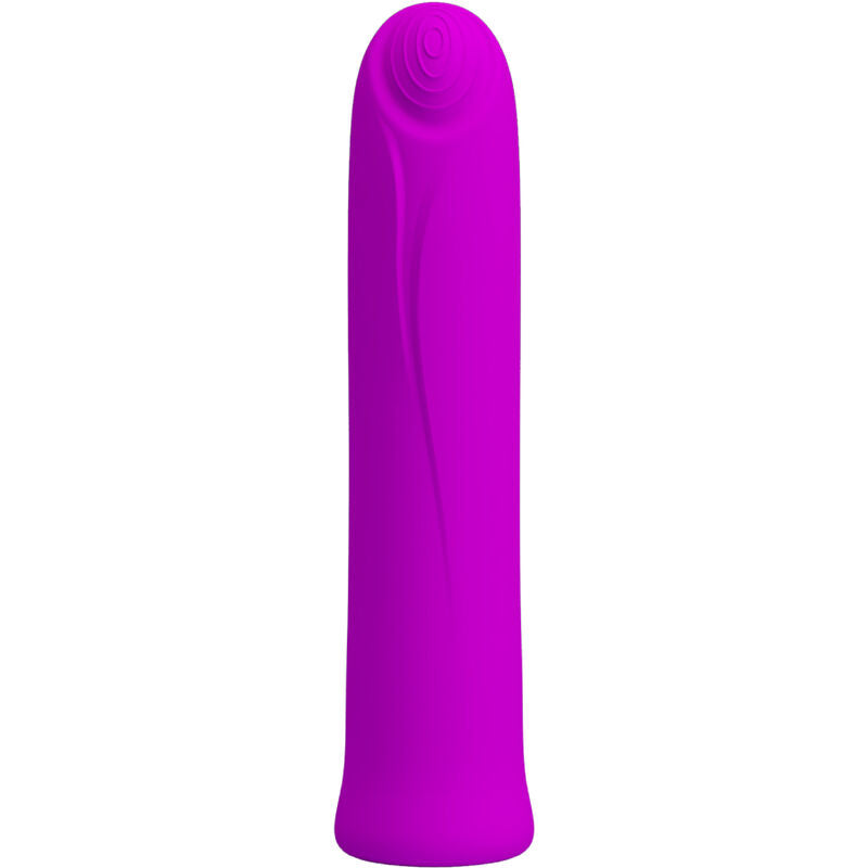Pretty Love - Vibrateur Curtis Mini Super Power 12 Vibrations en Silicone Violette