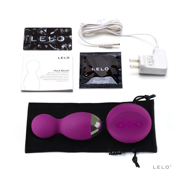 Lelo - Badge Boules Hula Rose Profond