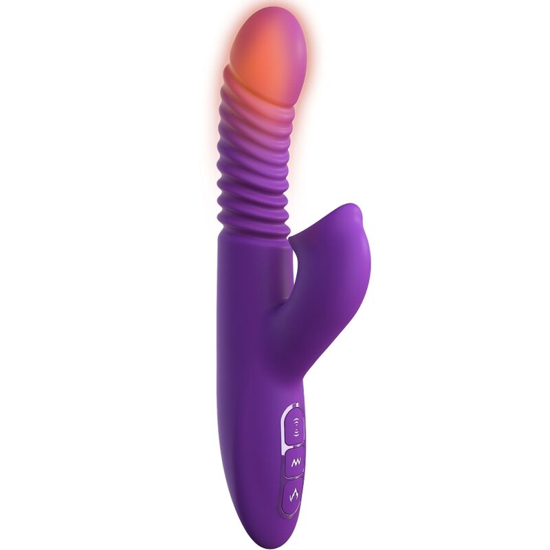 Fantasy For Her - Stimulateur de Clitoris avec Oscillation Thermique et Fonction de Vibration Violet