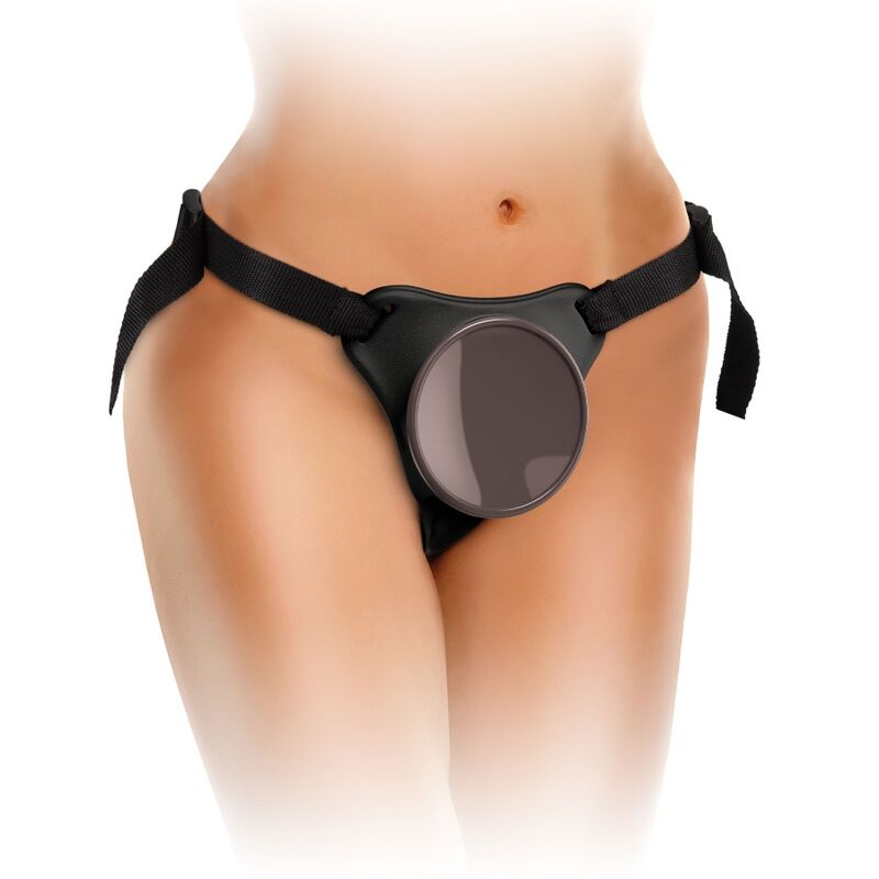 King Cock - Elite Harnais Réglable Confortable avec Gode 17.8 Cm
