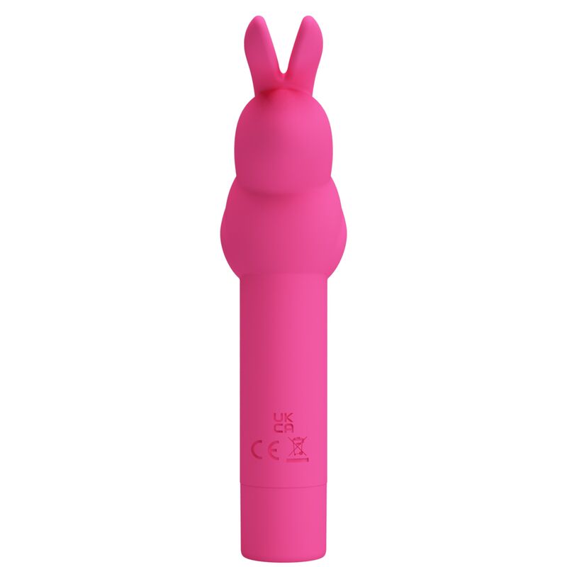 Pretty Love - Vibrateur en Silicone Gerardo Fuschia Rabbit