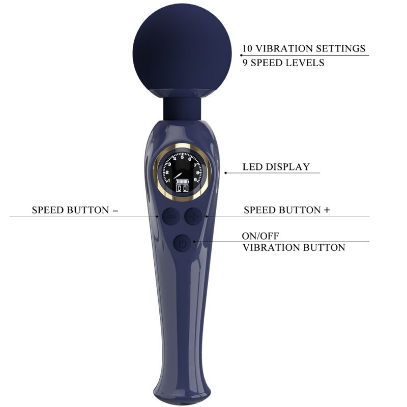 Pretty Love - Baguette Vibrante Skyler Bleu