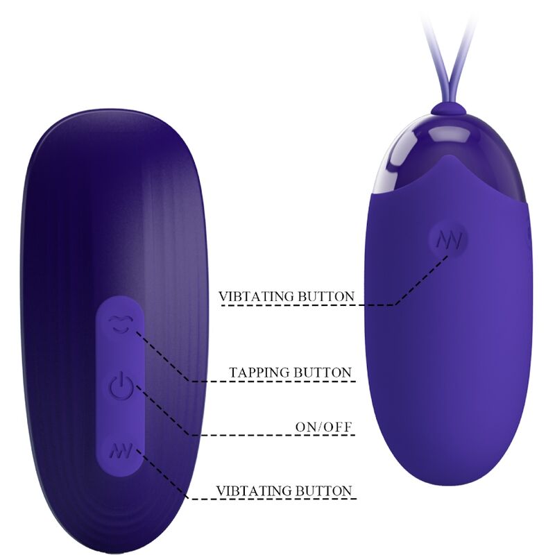 Pretty Love - Stimulateur et Oeuf Portable