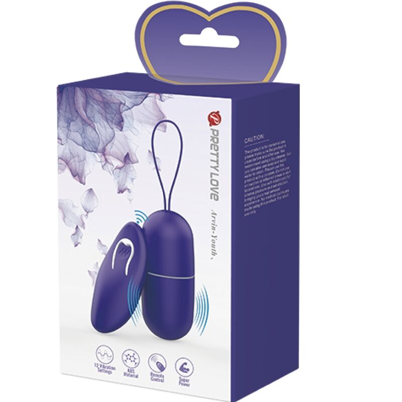 Pretty Love - Arvin Youth Violant Loeuf Télécommande Violet