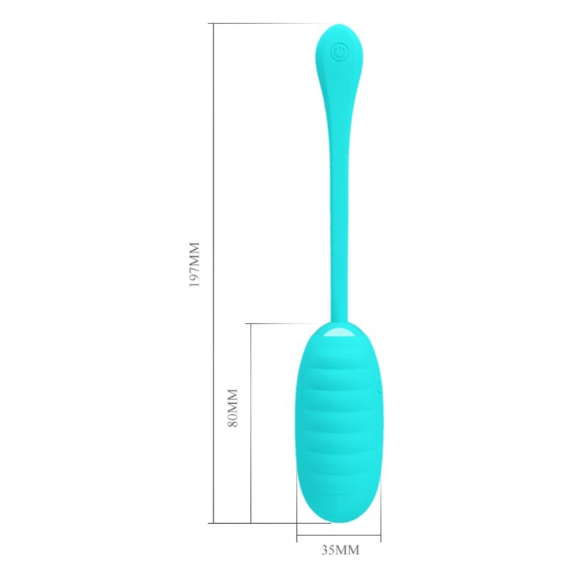 Pretty Love - Kirk Oeuf Vibrant Rechargeable Vert Clair
