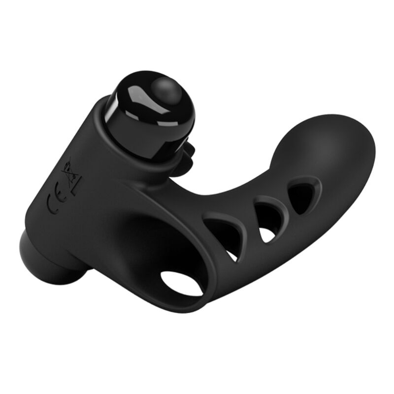 Pretty Love - Couvercle de Doigt Vibrateur Orlando Noir