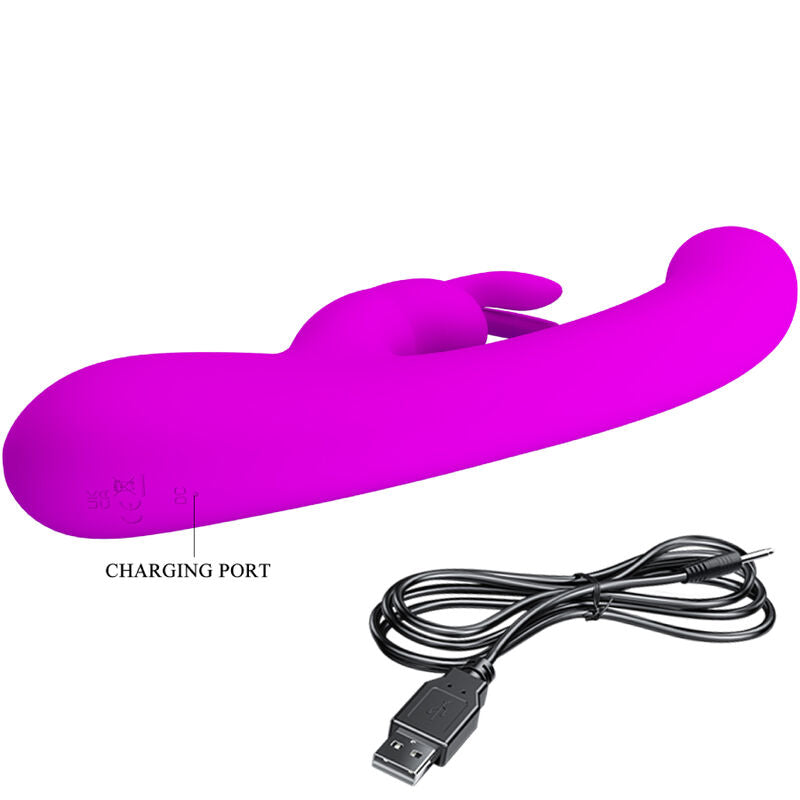 Pretty Love - Vibrateur Lamar Lapin et Spot G Violet