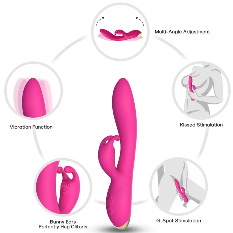 Armony - Bonnie Vibrateur Lapin Fuchsia