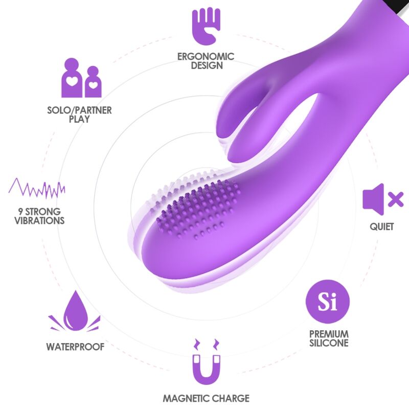 Armony - Vibrateur Lapin Violet
