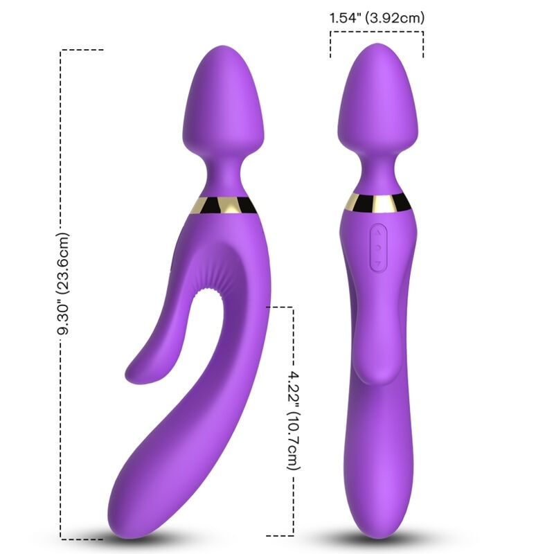 Armony - Masseur & Vibrateur Lapin Violet
