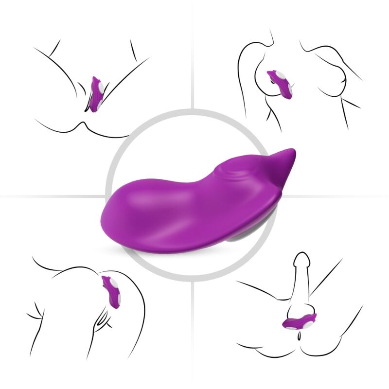 Armony - Culotte Portable Papillon Vibrateur Télécommande Rose