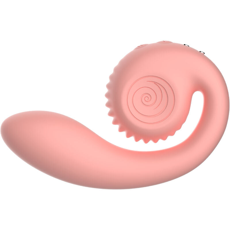 Snail Vibe - Stimulateur Double Gizi Rose