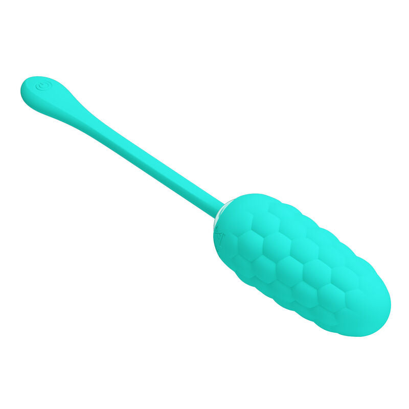 Pretty Love - Oeuf Vibrant Texture Marine Rechargeable Aqua Green