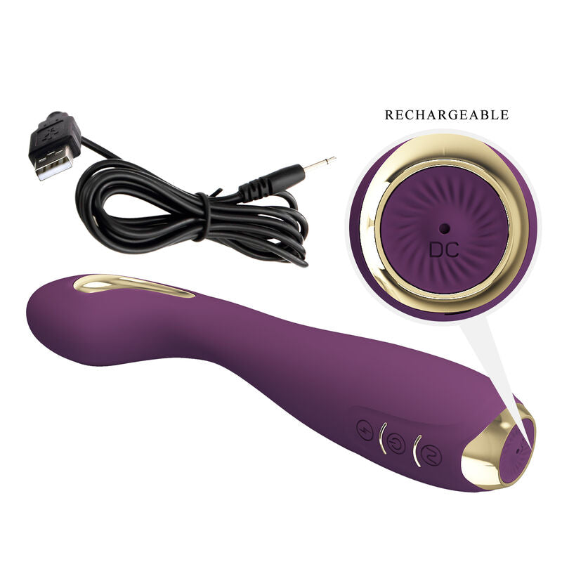 Pretty Love - Hector Electroshock Vibrateur par App Control Violet