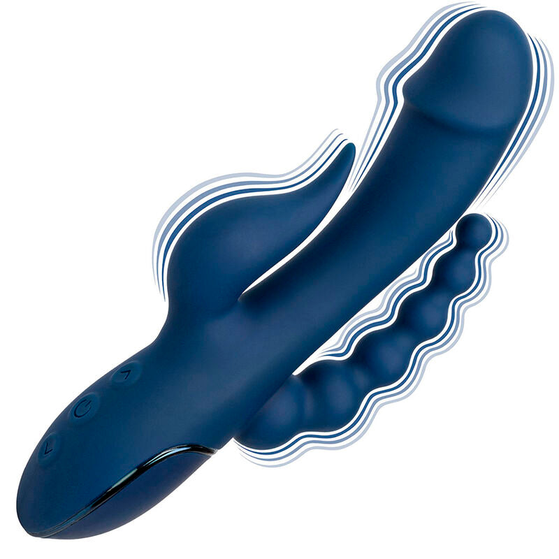Calexotics - Vibrateur Triple Orgasme Bleu