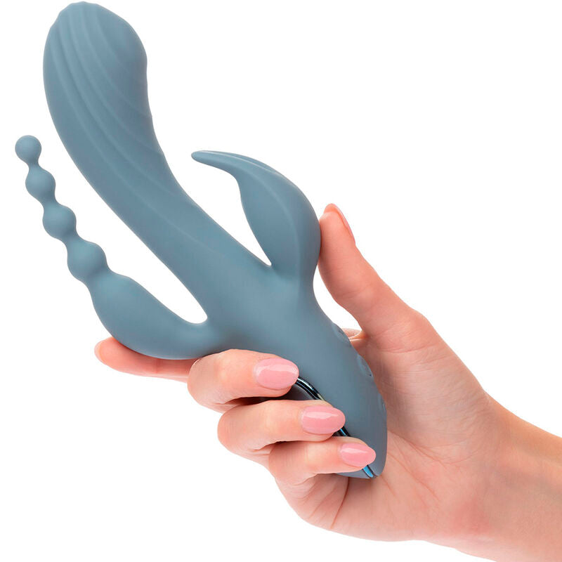 Calexotics - Vibrateur Triple Ecstasy Gris