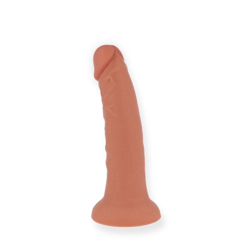 Oninder - Petit Gode Vibrateur Bogotá 9 Vitesses Naturel 17.5 Cm -o- 4 Cm - Application Gratuite