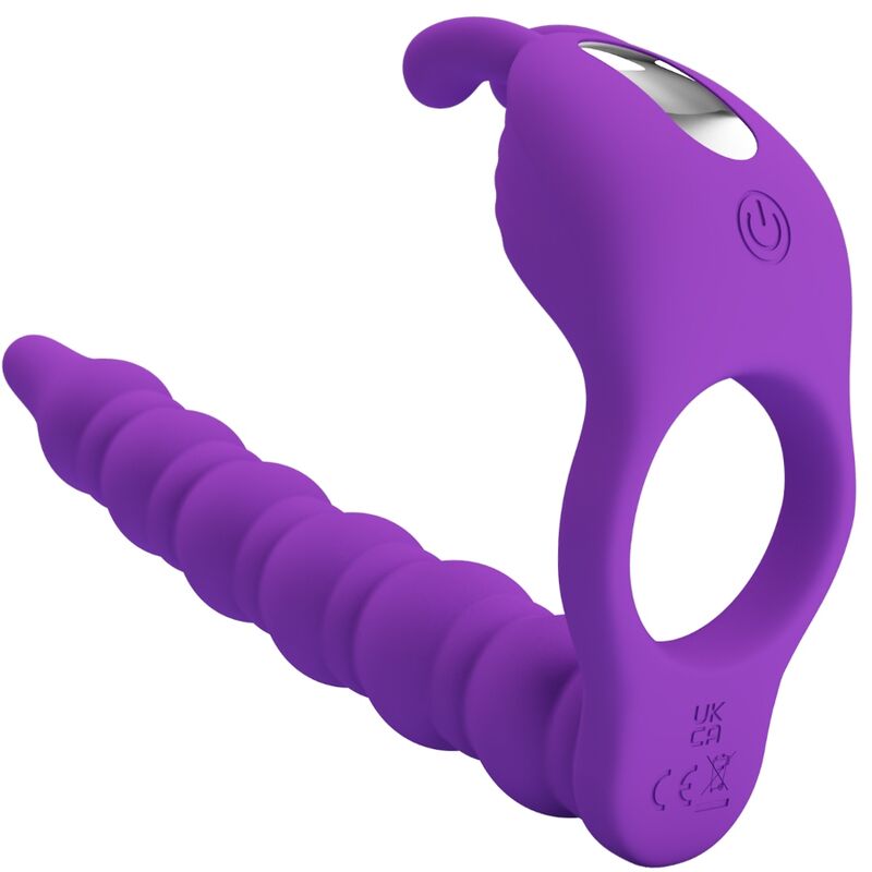 Pretty Love - Blackney Anneaux Pénis avec Plug Vibrateur