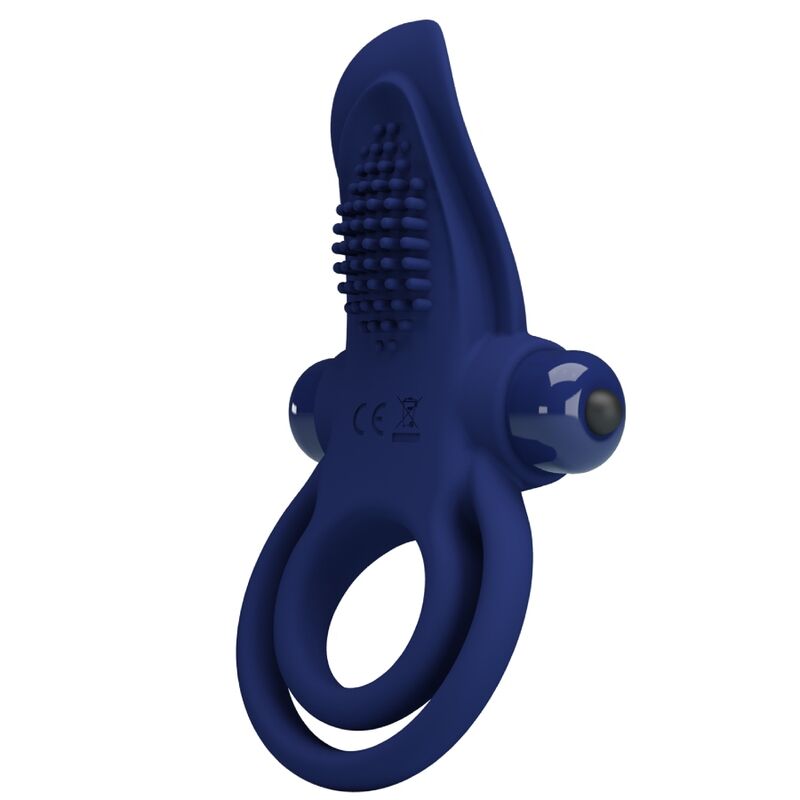 Pretty Love - Bronson Bague Double avec Vibration Bleu