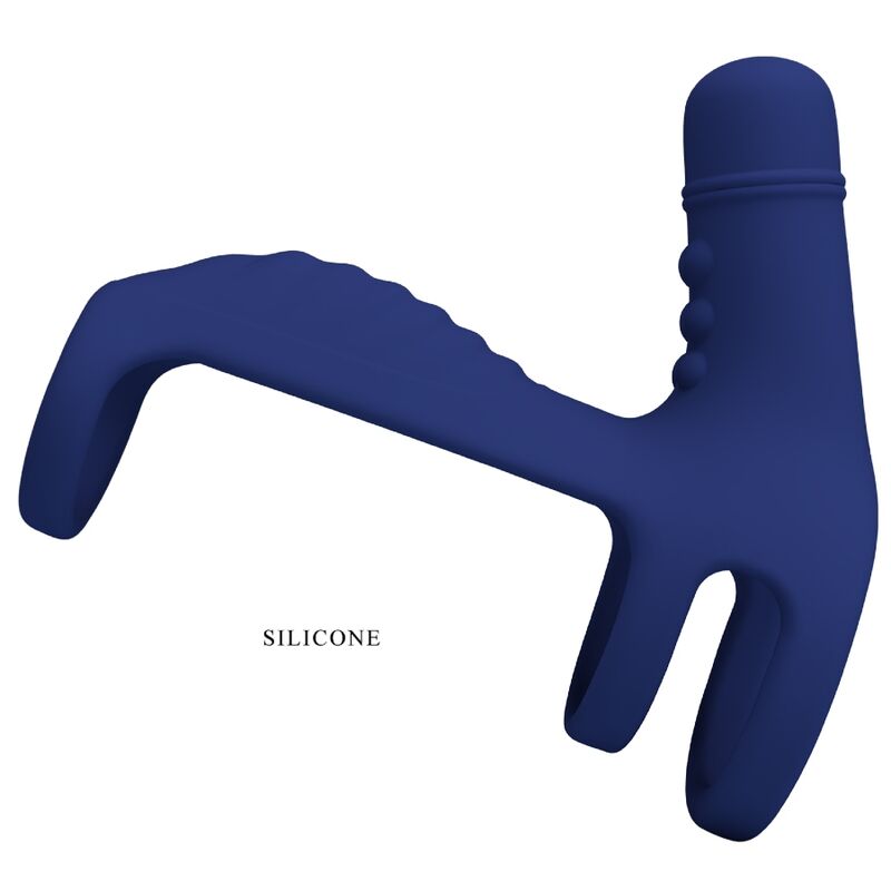 Pretty Love - Anneau Vibrant Elish avec Extension Bleu