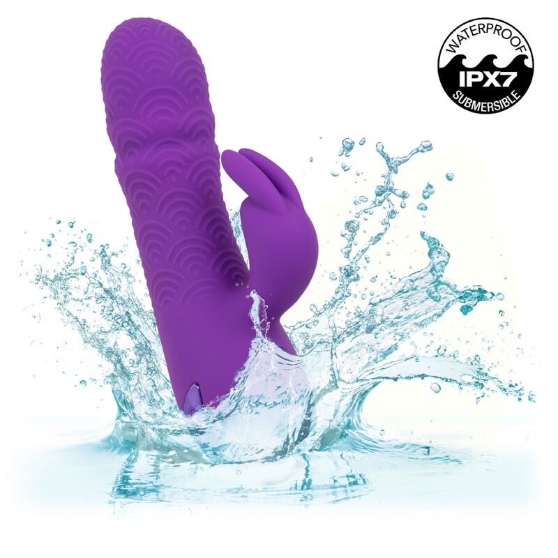Calexotics - Manhattan Beach Marvel Vibrateur Rabbit Violet par California Dreaming