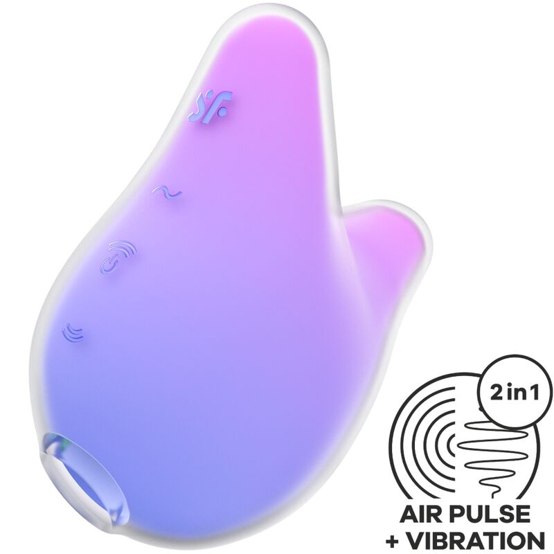 Satisfyer - Mermaid Vibes Stimulateur & Vibrateur Violet et Rose