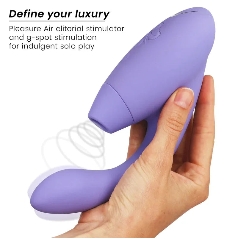 Stimulateur clitoridien et point G en silicone violet, idéal pour le plaisir intime et les jeux solo indulgents.