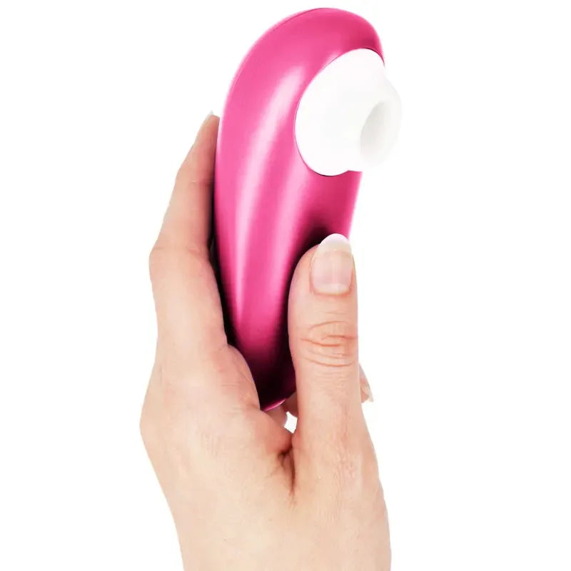 Stimulateur clitoridien rose en silicone, ergonomique et tactile, pour des sensations intimes raffinées et puissantes.