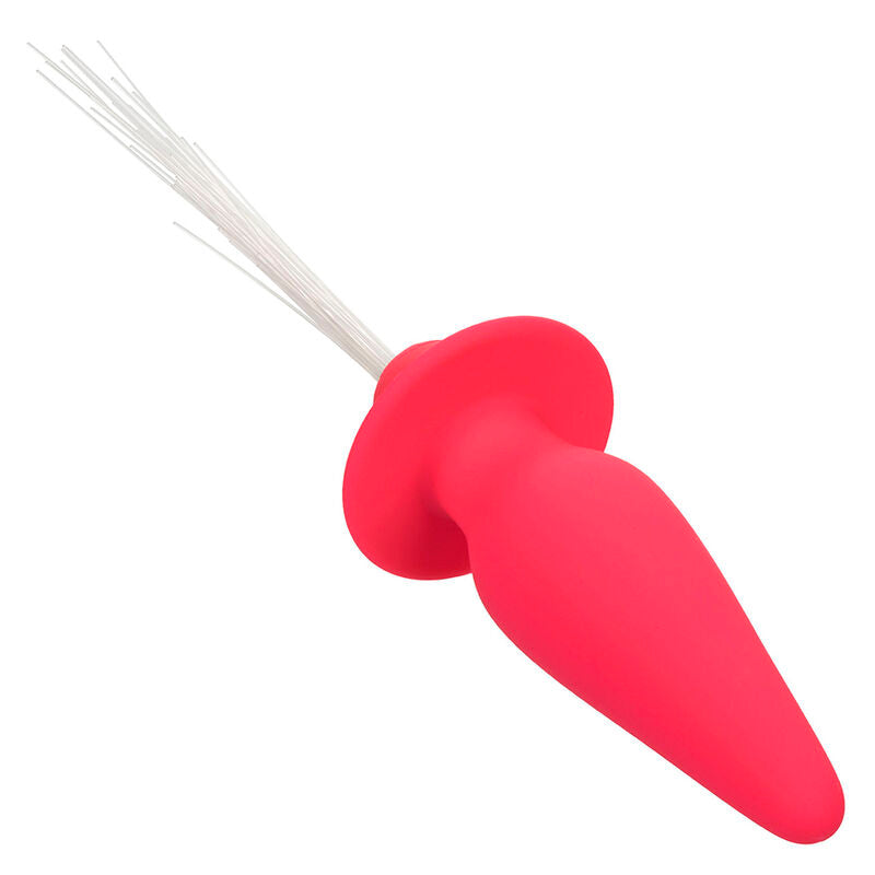 Calexotics - Southern Lights Light Up Plug Anal 10 Vibrations Silicone Rose