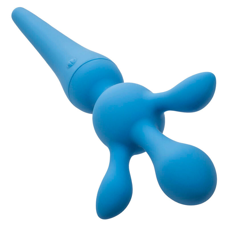 Calexotics - Couture Kit Vibrateur Wand 10 Vibrations Bleu