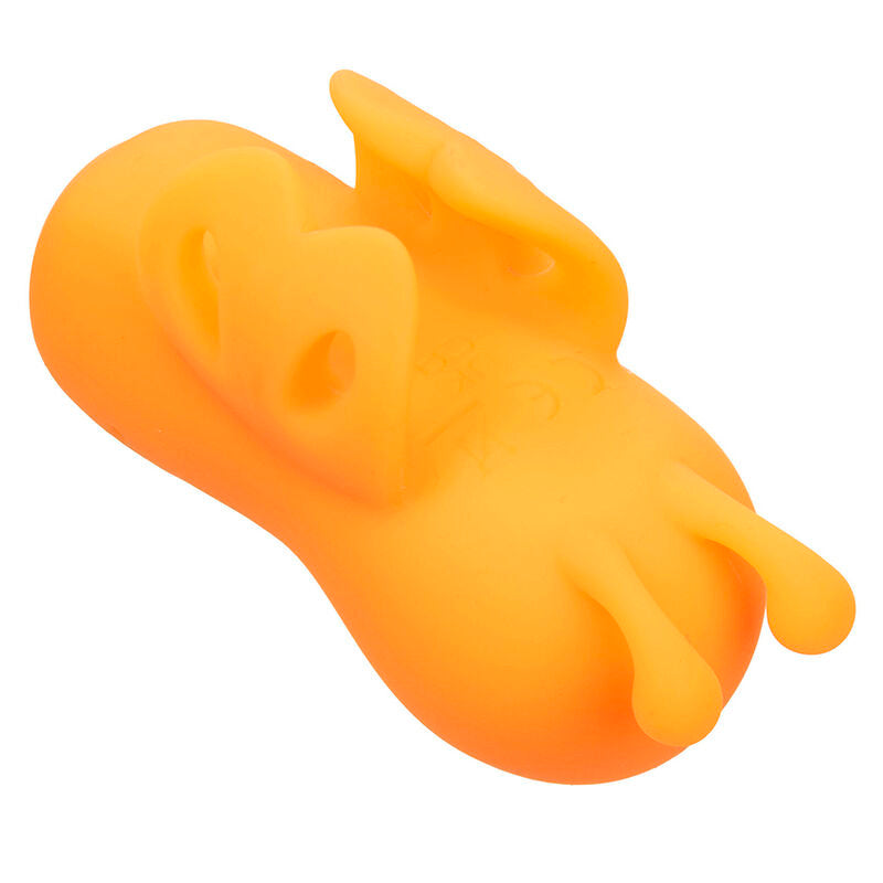 Calexotics - Neon Vibes Buzzing Vibe le Stimulateur de Doigts 10 Vibrations Orange