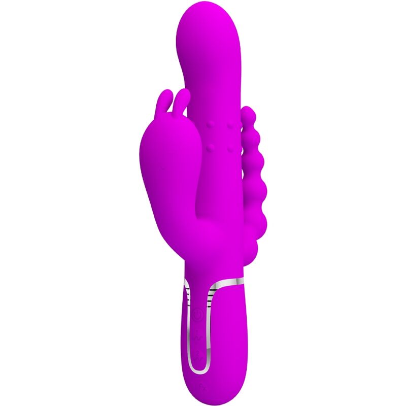 Pretty Love - Cammy Triple Vibrateur Multifonction 4 en 1 Rose