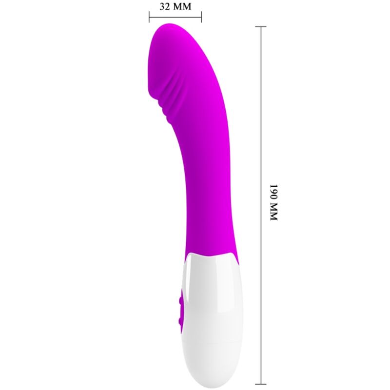 Pretty Love - Vibrateur Elemental 30 Modes de Vibration Violet