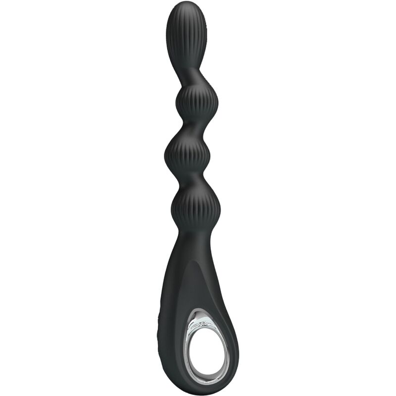Pretty Love - Vibrateur Anal Federer 12 Vibrations Noir