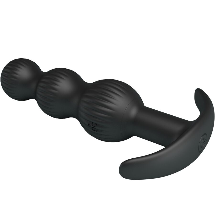 Pretty Love - Vibrateur Anal Sidney 10 Vibrations Noir