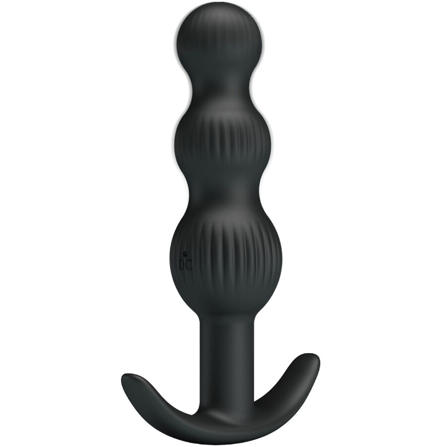 Pretty Love - Vibrateur Anal Sidney 10 Vibrations Noir