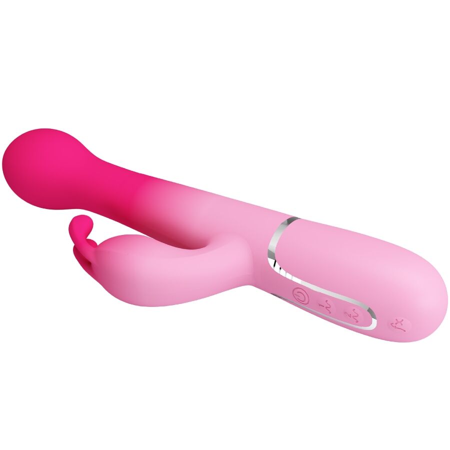 Pretty Love - Vibrateur Lapin Multifonction 3 en 1 Dejon Rose