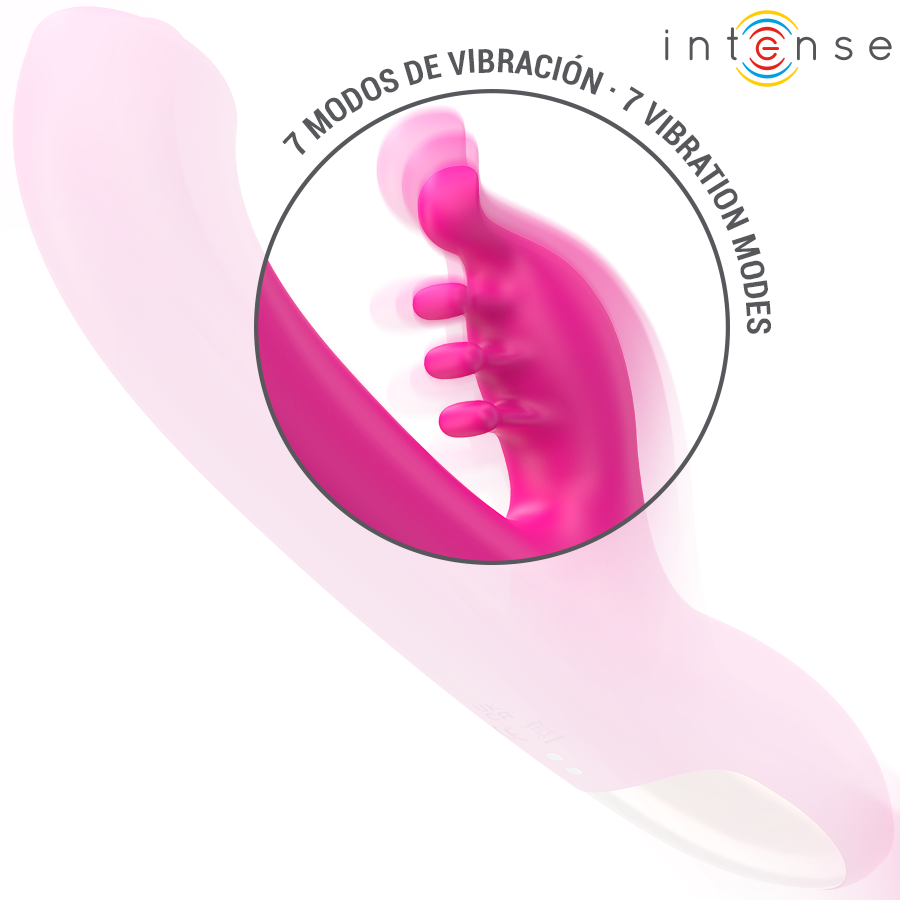Intense - Christina Vibrateur Lapin Multifonction 22,5 Cm Rose