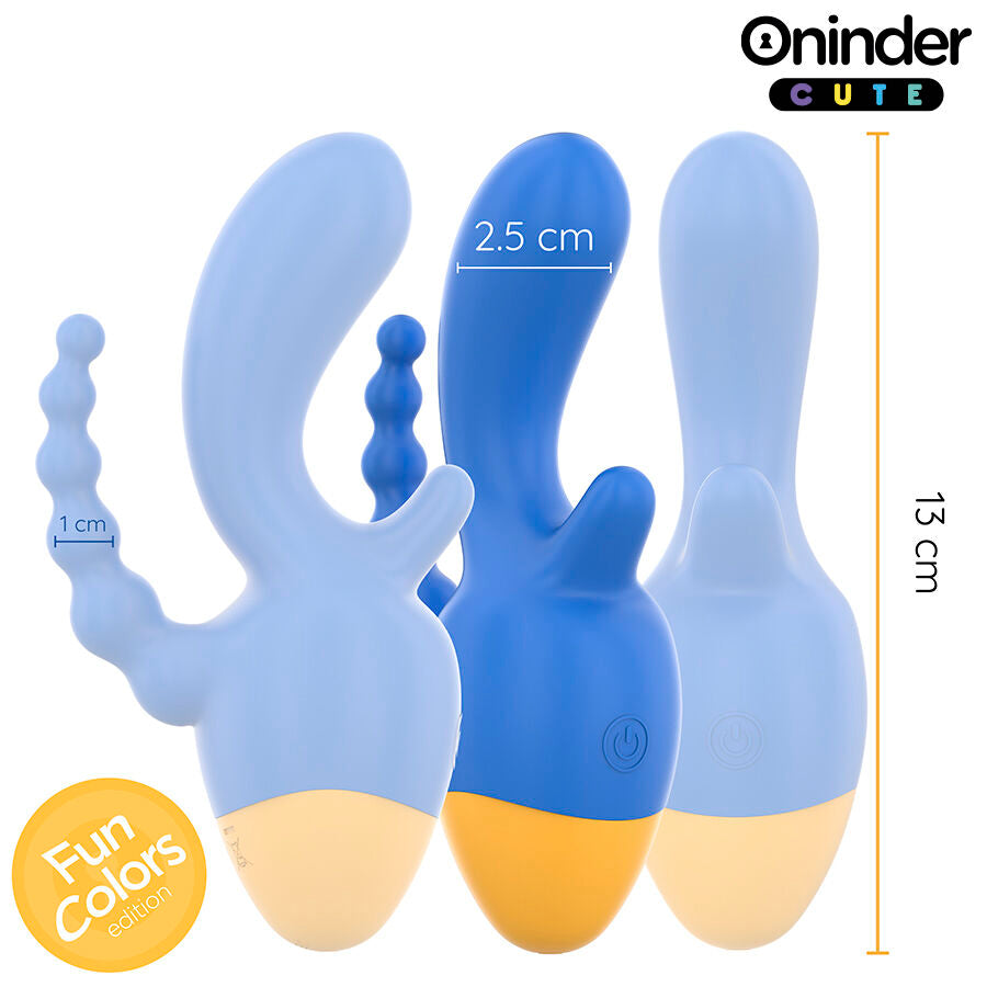 Oninder Cute - Love 3 Some Triple Vibrateur - Application Gratuite Dans le Monde Entier