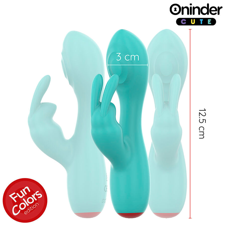 Oninder Cute - Vibrateur Clitorisé Love Bunny G-spot - Application Mondiale Gratuite
