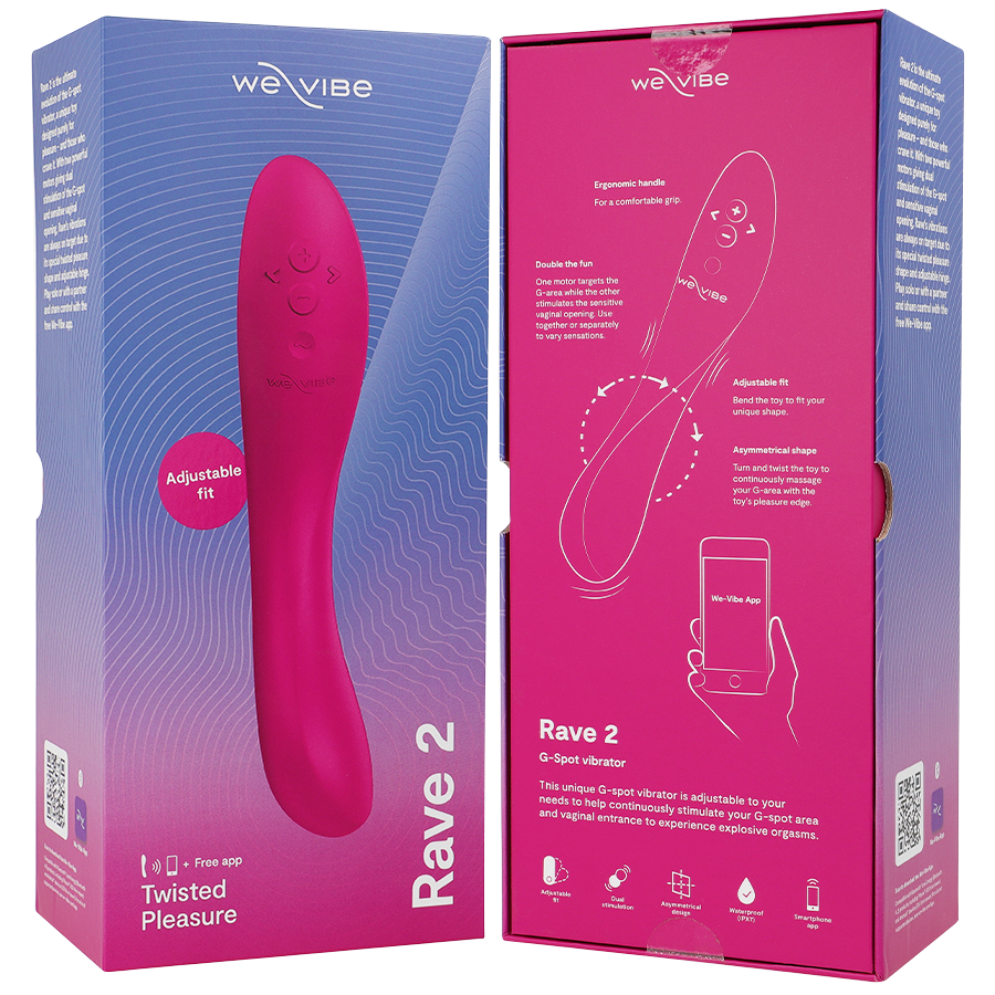 We-vibe - Rave 2 Vibrateur Point Rose