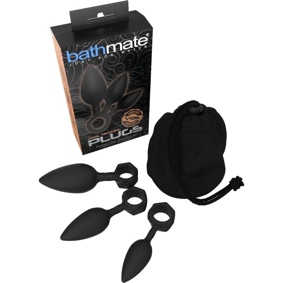 Bathmate - Kit D'Entraînement 3 Bouchons Anal