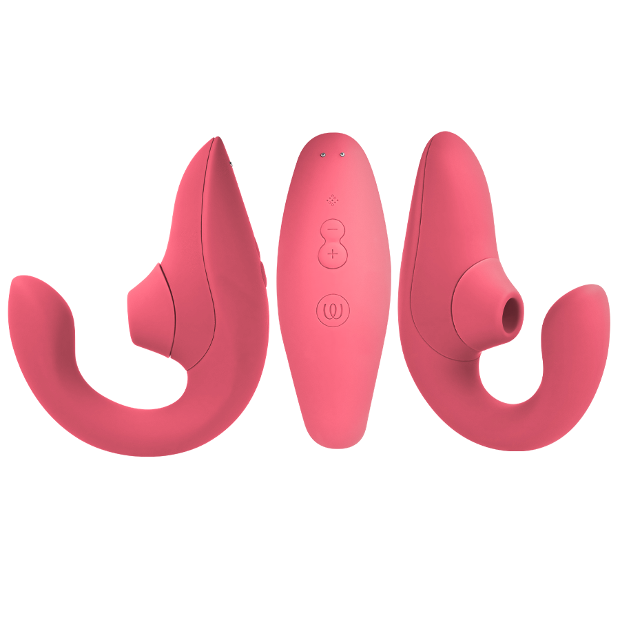 Womanizer - Vibrateur Stimulateur Blend Rabbit Rose Vibrante