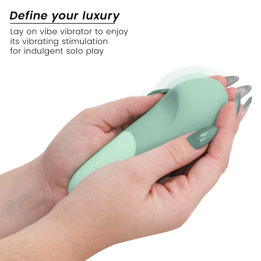 Womanizer - Vibromasseur Silencieux Vibe Lay-on Sage