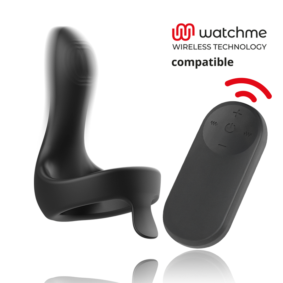 Anbiguo - Arkadio Stimulateur du Gland et du Périnée Compatible avec la Technologie sans Fil Watchme
